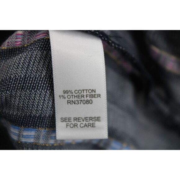 CATO WOMENS PLUS SIZE SPRINGFORWARD PITCH NAVY LONG SLEEVE SHIRT NWT - Picture 9 of 9